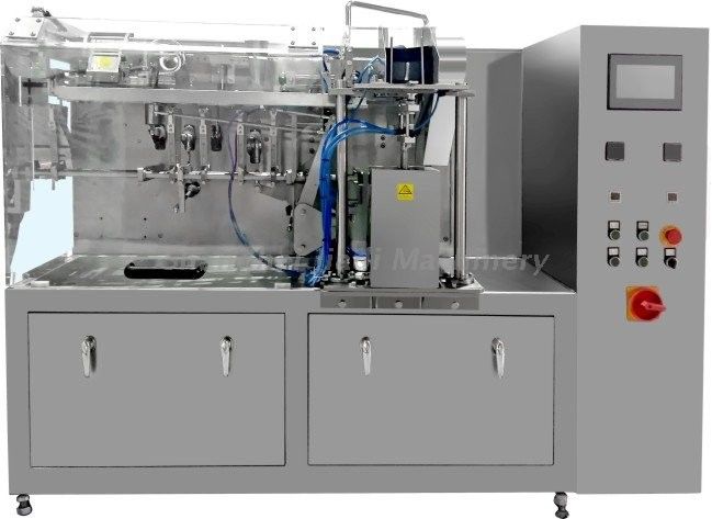 Doypack Pouch Packing Machine With / Without Spout Available Prevent Oxidation Occurs